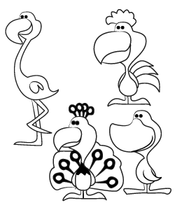 Coloring Birds